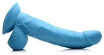 Poppin Dildo 19 cm - Blauw
