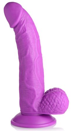 Dildo Poppin 19 cm – fioletowe