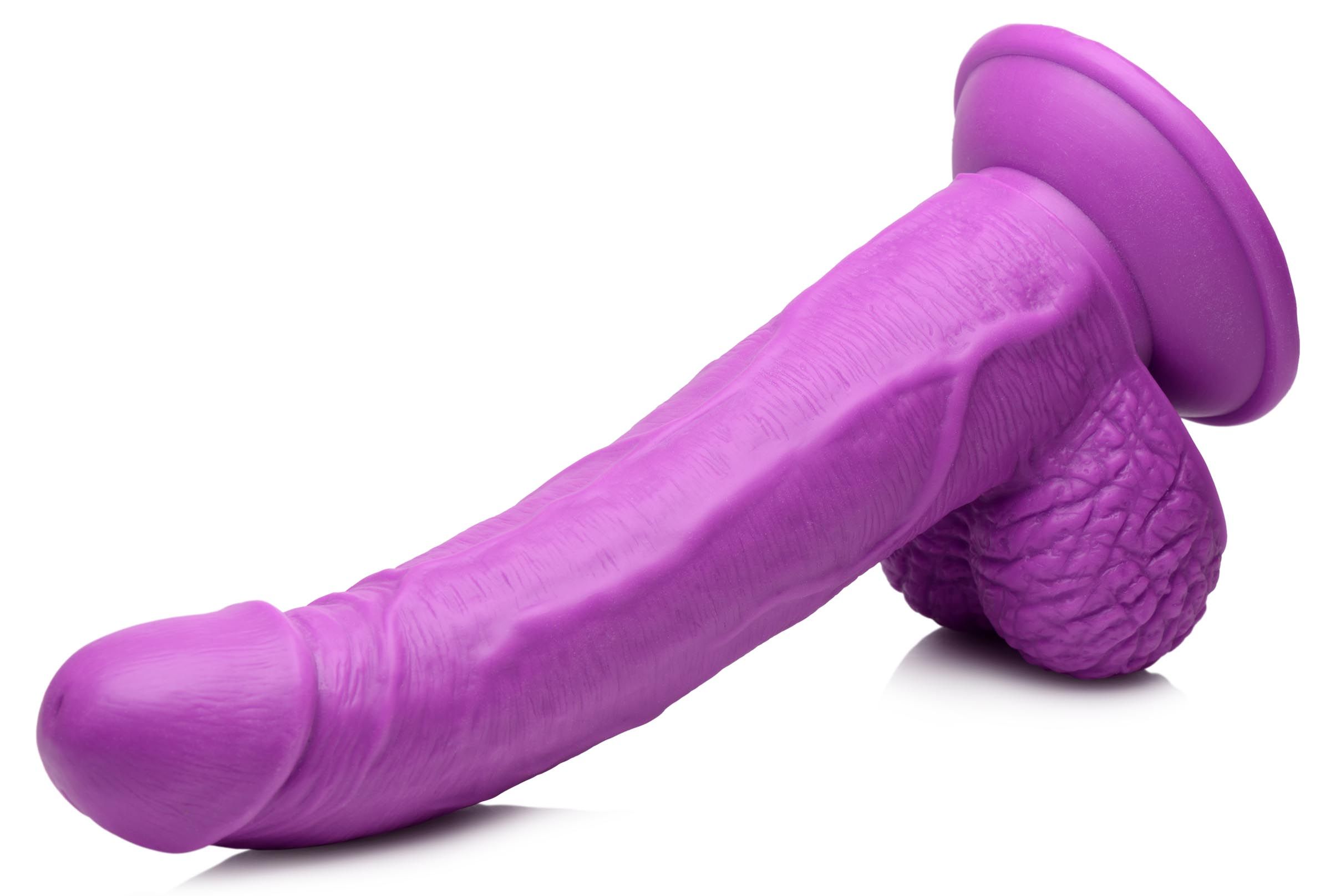 Poppin Dildo 19 cm - Paars foto 2
