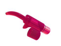 Tingling Tongue Bullet Vinger Vibrator- Roze