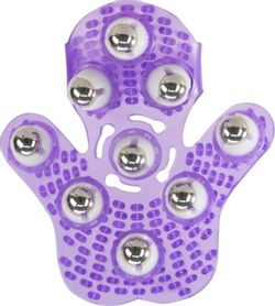 Roller Balls Gant de massage - Violet