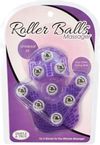 Roller Balls Massagehandschuh - Lila