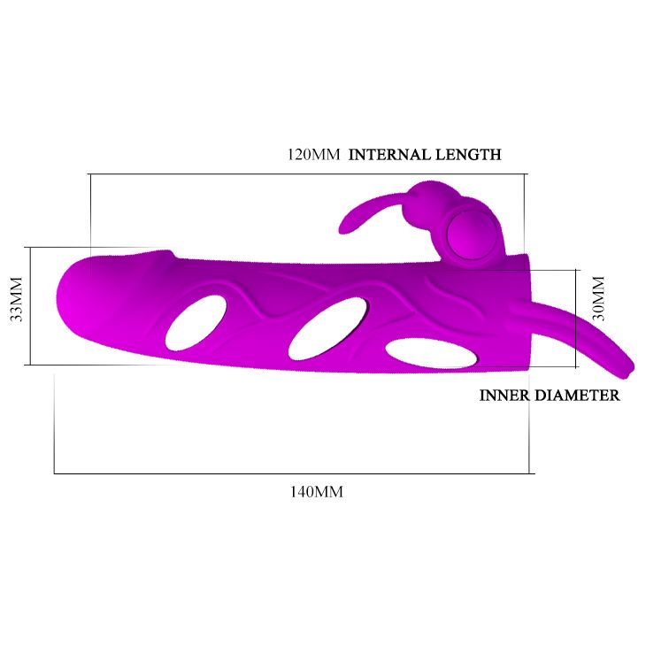 Penishlle mit Klitorisstimulator - EasyToys