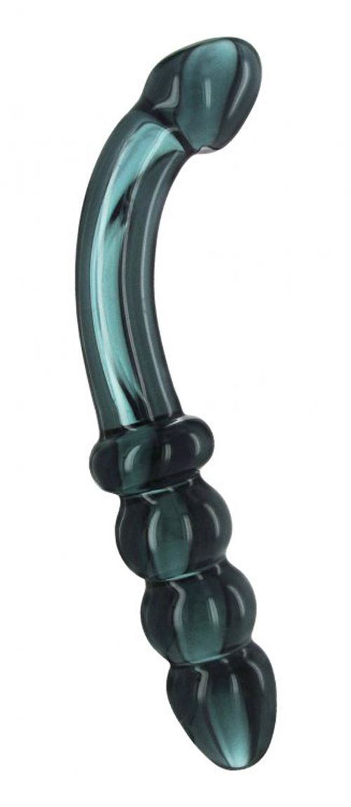 Dildo Hamsa punto G / próstata - Smoky Jade