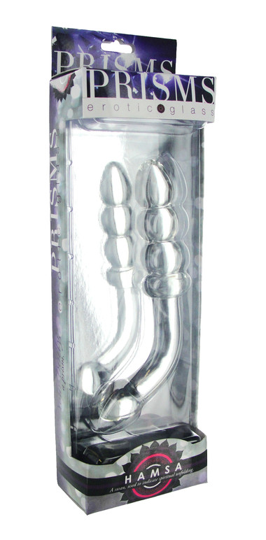 Gode En Verre Goldie - Couleur Ambre, Réaliste, Ventouse - Neuf (LOVE AND VIBES)