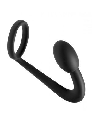 Prostatic Play - Explorer Cockring Met Anaalplug