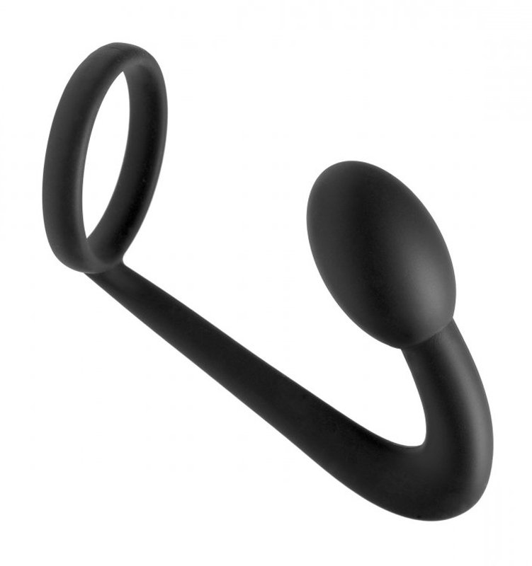 Prostatic Play - Explorer Cockring Met Anaalplug