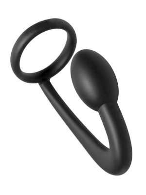 Prostatic Play - Explorer Cockring Met Anaalplug