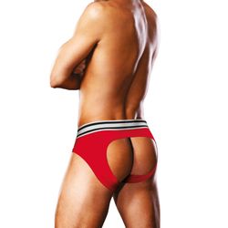 Prowler Open Briefs - Red/White