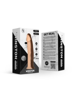 Real Fantasy Deluxe - Winston Vibrerende Realistische Dildo - 18 cm