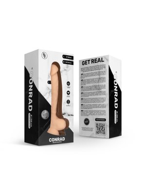 Real Fantasy Deluxe - Conrad Vibrerende Realistische Dildo  - 20 cm