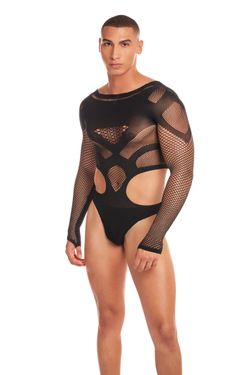 Out Of Orbit Bodysuit - Zwart