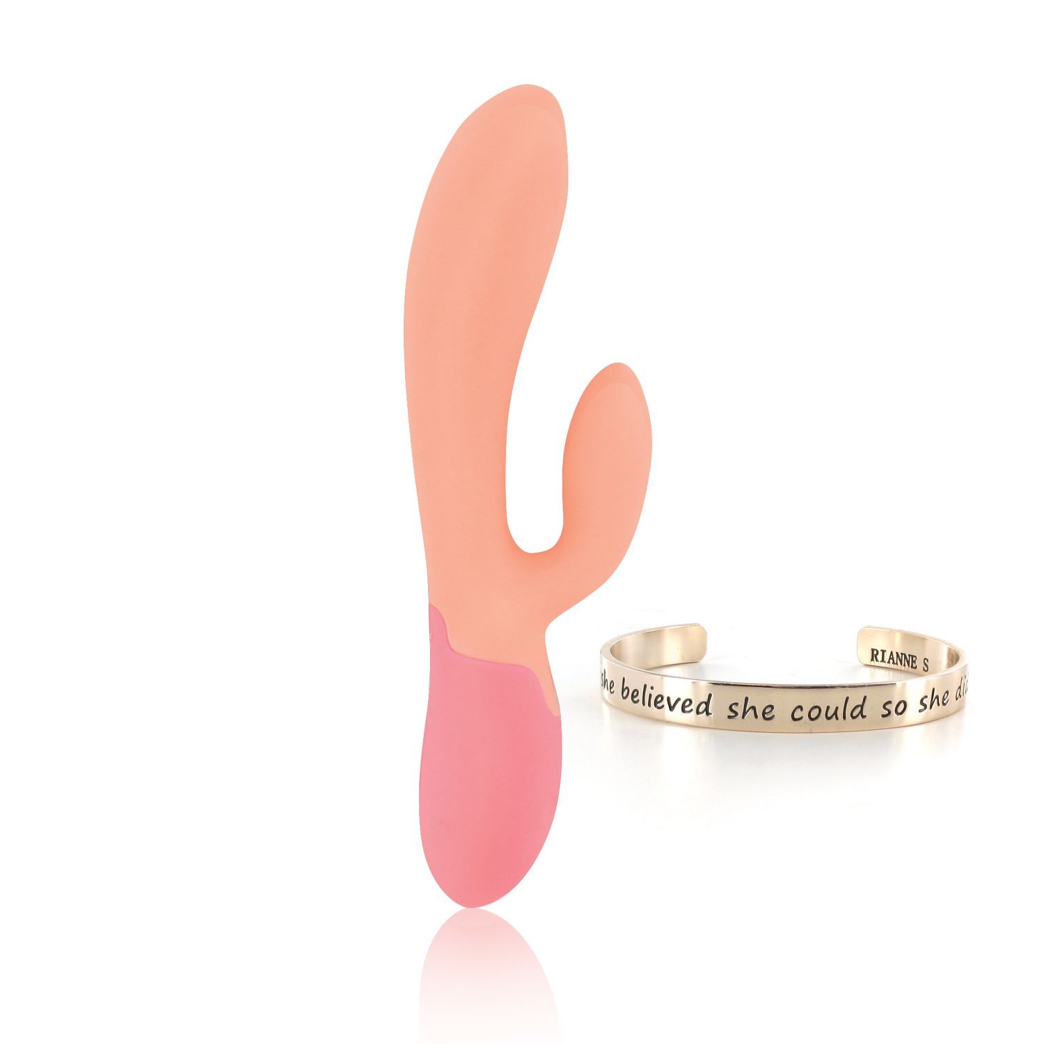 Image of RS - Essentials - Xena Verwarmende Rabbit Vibrator - Perzik