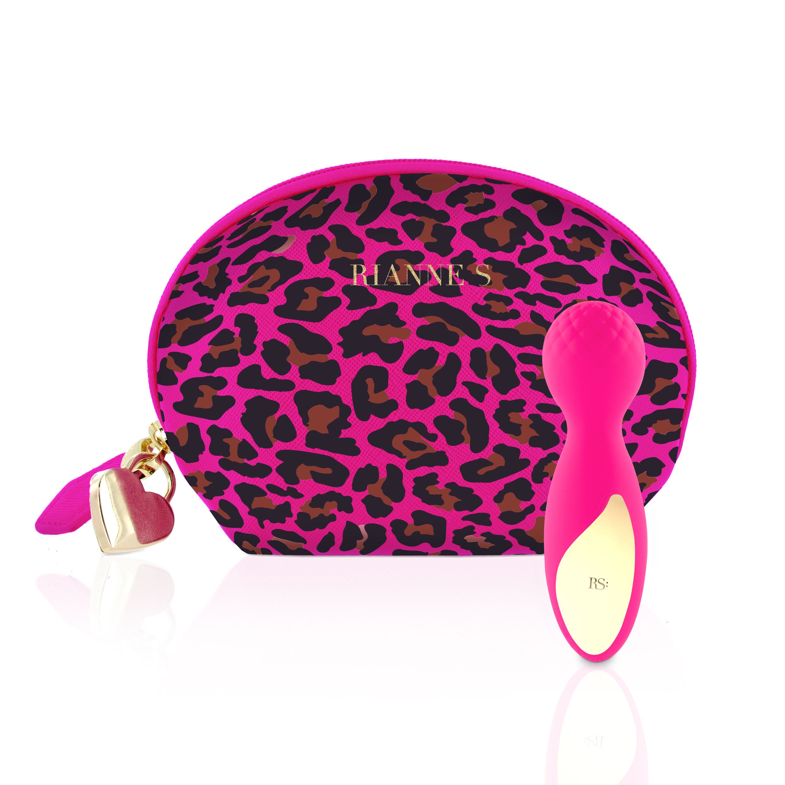 RS – Essentials – Lovely Leopard Mini-Stabvibrator – Rosa