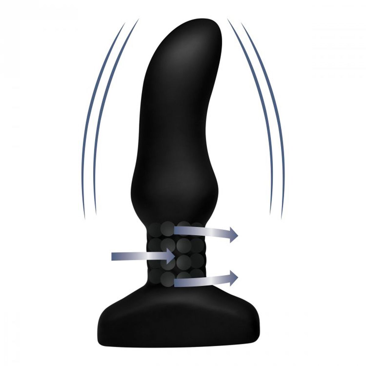 Slim M Vibrerende Rimming Buttplug - EasyToys