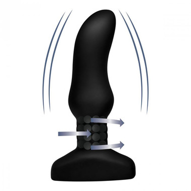 Slim M Vibrating Rimming Butt Plug - EasyToys