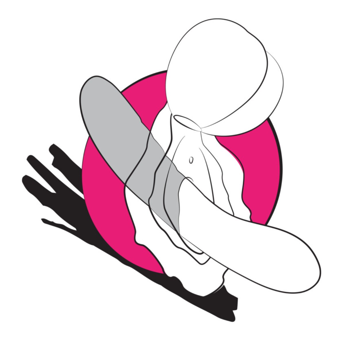 ROMP - Peach Luchtdrukvibrator - Roze