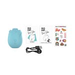ROMP - Rose Glow Luchtdrukvibrator - Blue