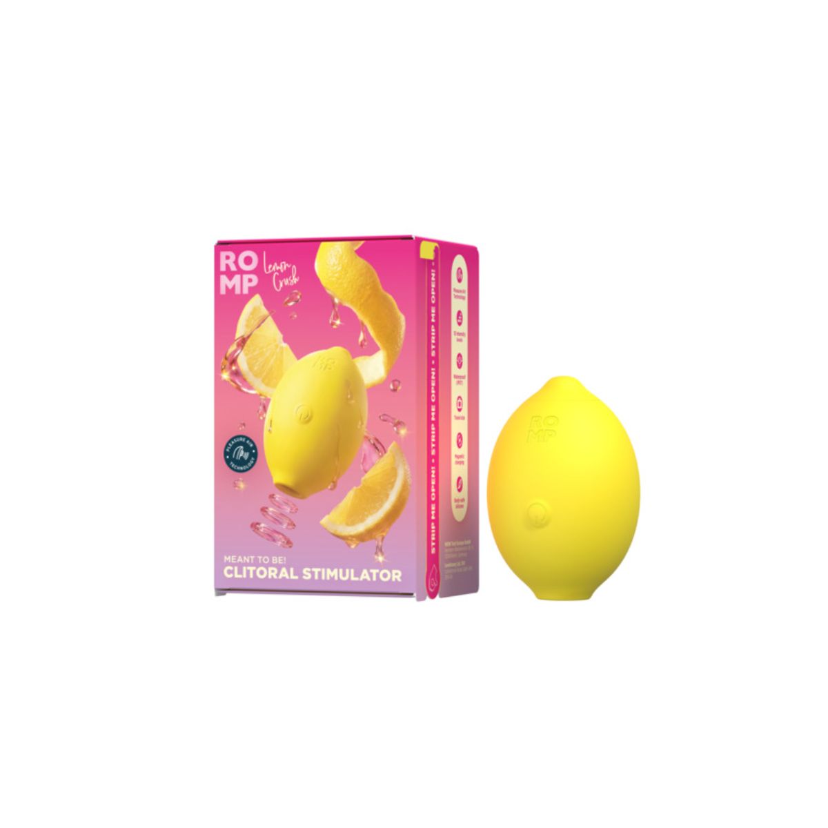 ROMP - Lemon Crush Luchtdrukstimulator - Geel - Afbeelding 11