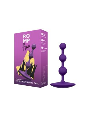 ROMP – Amp Siliconen Anaal Kralen – Paars