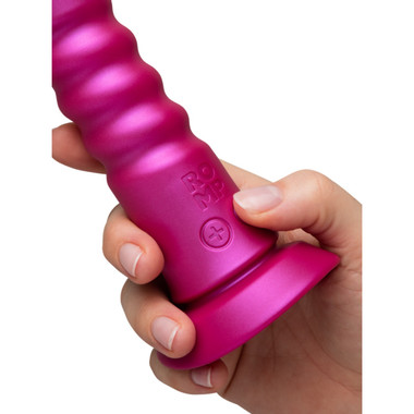 ROMP - Jiggle Thrusting Vibrator with Suction Cup - Pink
