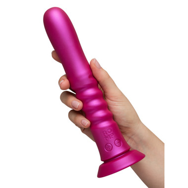 ROMP - Jiggle Thrusting Vibrator with Suction Cup - Pink - EasyToys ROMP - Jiggle Thrusting Vibrator with Suction Cup - Pink - EasyToys