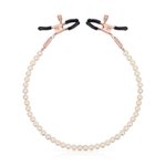 Rosy Gold - Tepelklemmen met parelketting - Verstelbaar Design