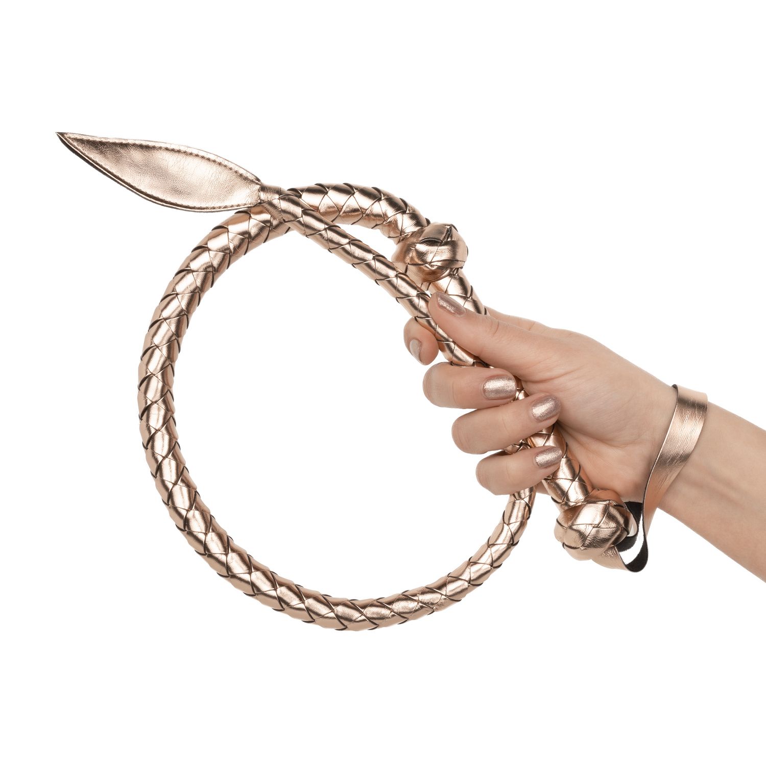 Rosy Gold - Bull Whip - Gevlochten - Afbeelding 2