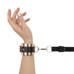 Rosy Gold - Under-Mattress Restraint Set - Zwart