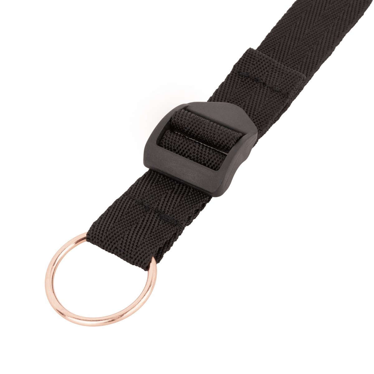 Rosy Gold - Under-Mattress Restraint Set - Zwart