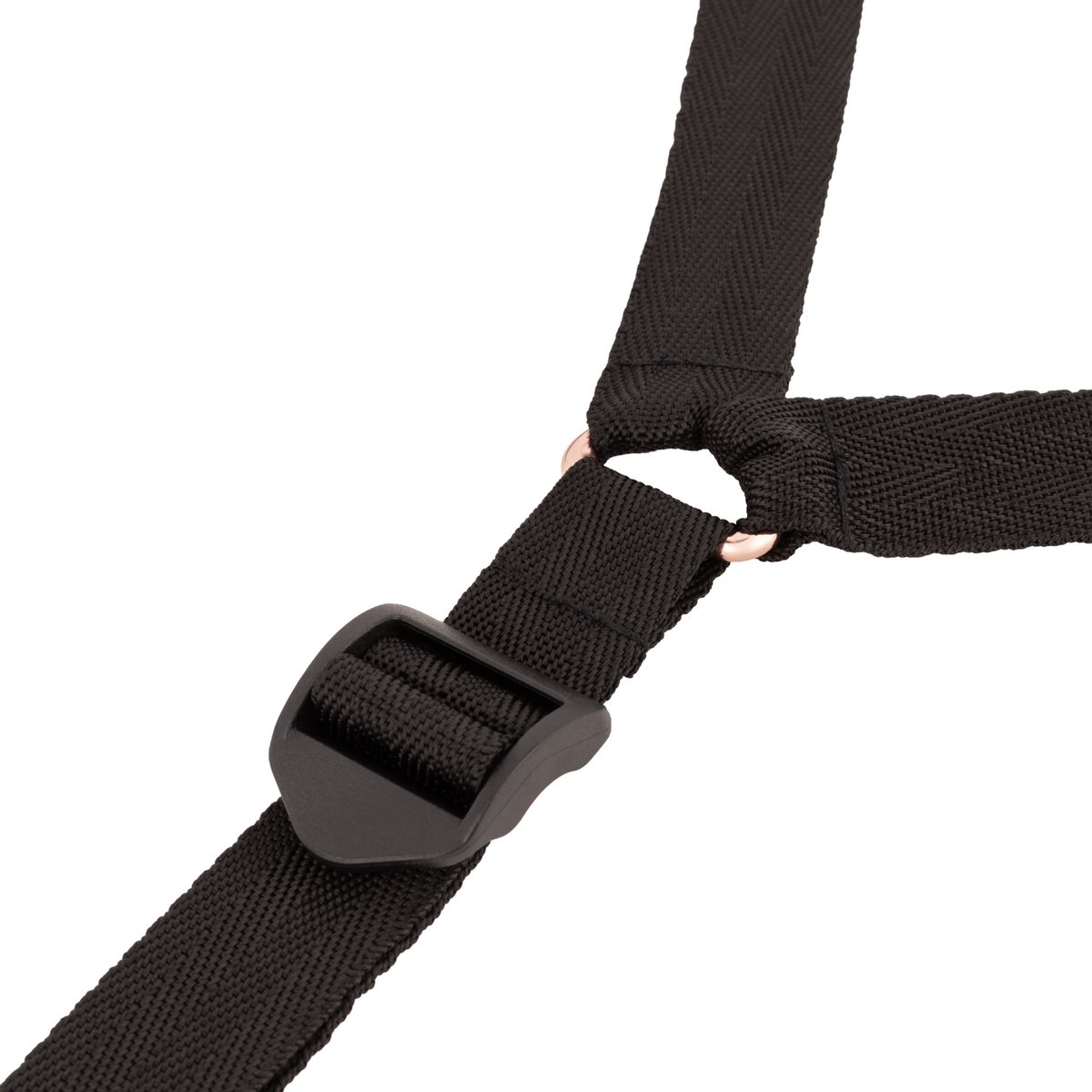 Rosy Gold - Under-Mattress Restraint Set - Zwart