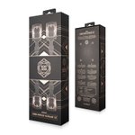 Rosy Gold - Under-Mattress Restraint Set - Zwart