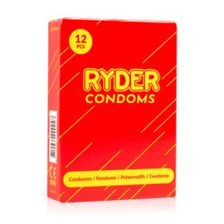 Condones Ryder - 12 Pcs.