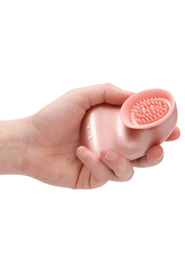 Twich Hands-Free Suction And Vibration Toy - Pink