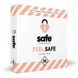 SAFE - Préservatifs - Ultra Fins - 36 unités