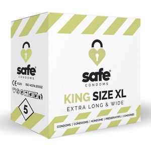 SAFE - Condooms - King Size XL - 5 stuks