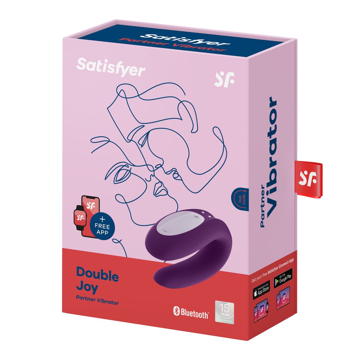 Satisfyer Double Joy Koppel Vibrator foto 6
