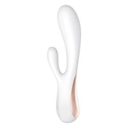 Vibromasseur pour point G connecté Satisfyer Mono Flex - Blanc