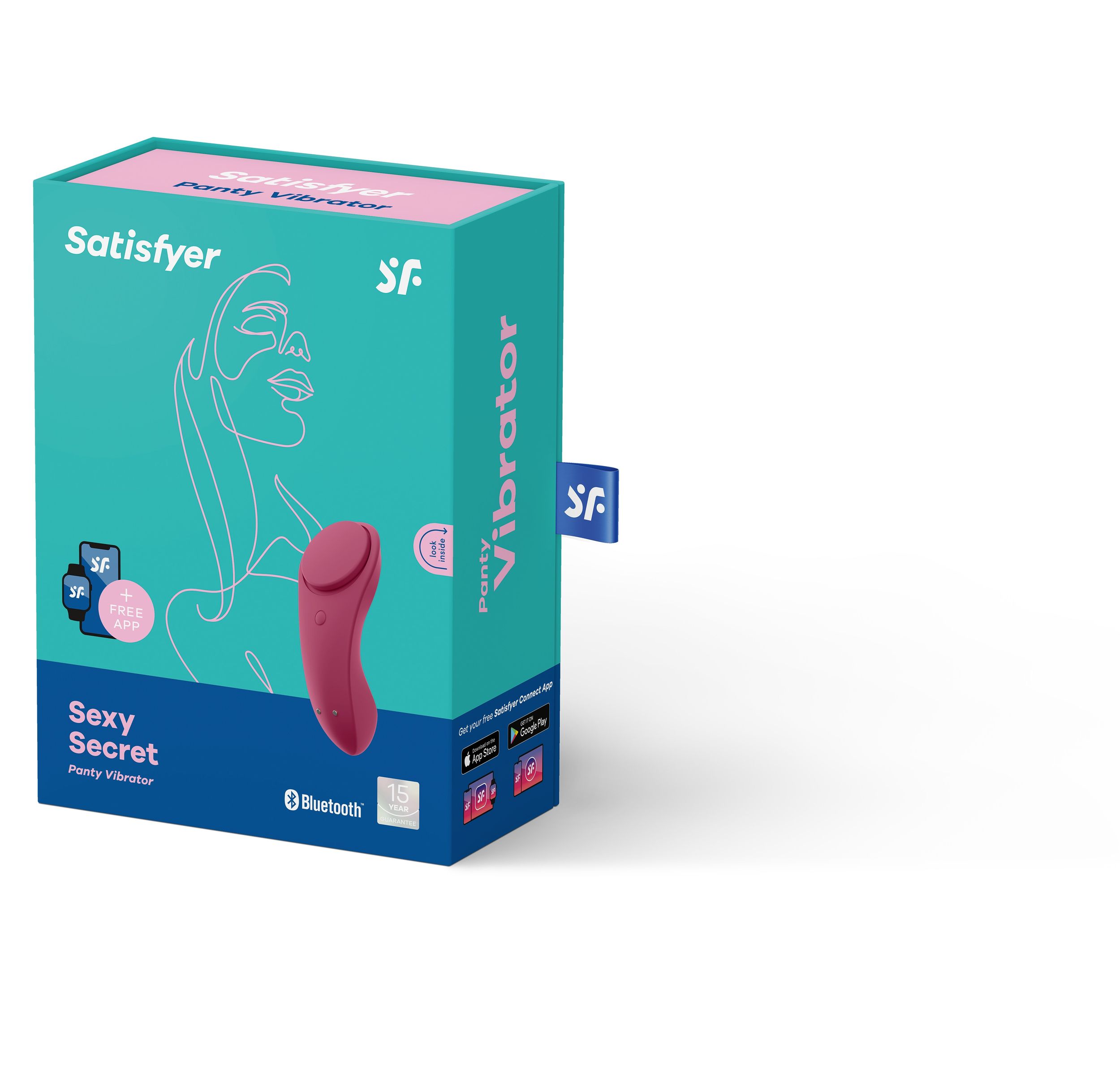 Satisfyer Sexy Secret Panty Vibrator App Controlled - EasyToys