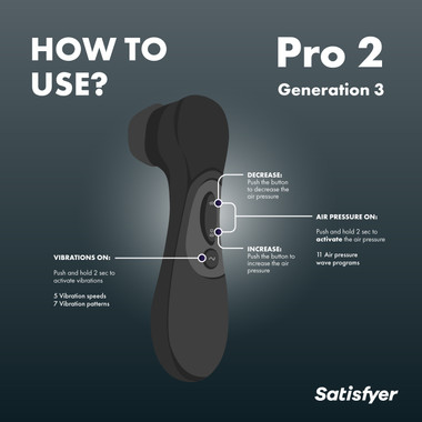 Satisfyer Pro 2 Generation 3 - Black