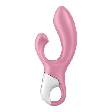 Satisfyer Air Pump Bunny 2 Aufblasbarer Vibrator - Hellrot - AMORELIE