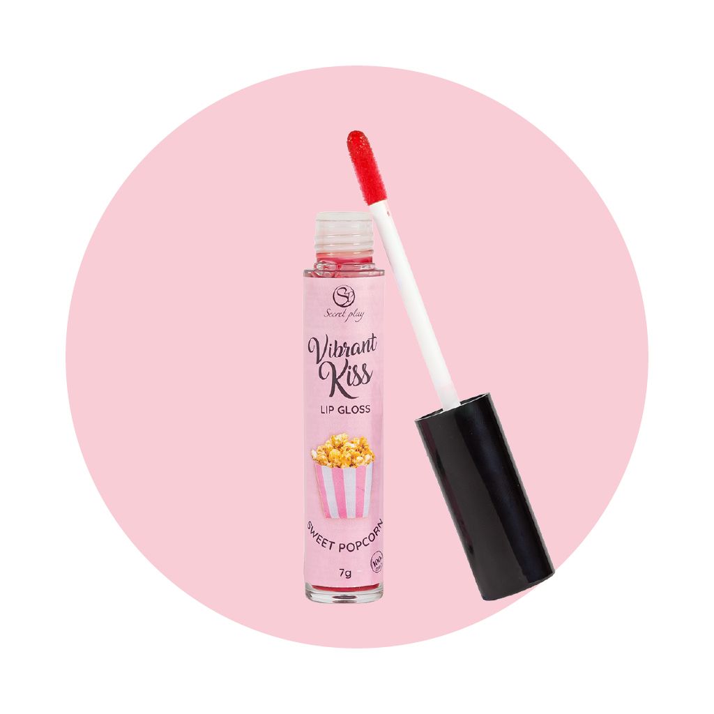 Secret Play - Vibrant Kiss Lipgloss Sweet Popcorn - 7 g