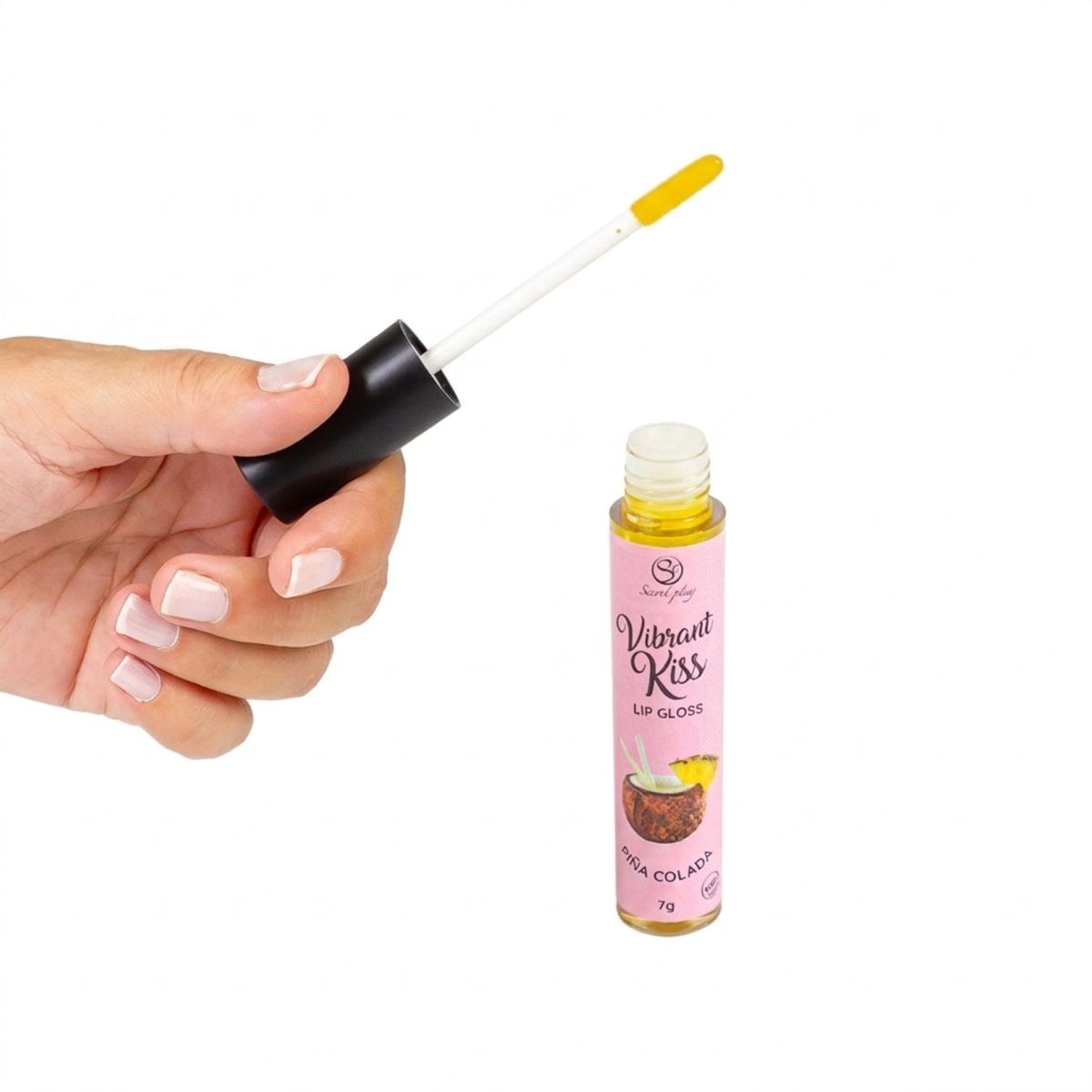Secret Play - Vibrant Kiss Lipgloss Piña Colada - 7 g foto 2