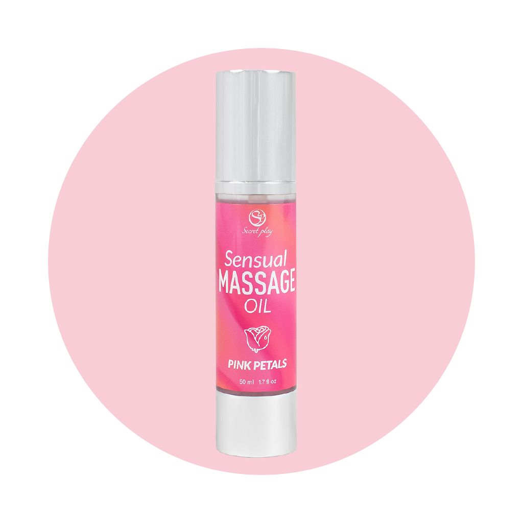 Secret Play - Pink Petals Massageolie - 50 ml