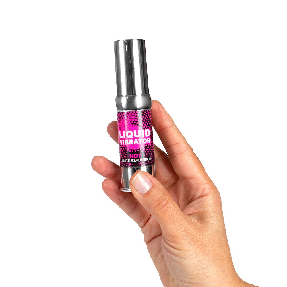 Secret Play - Hot Verwarmende Unisex Gel Liquid Vibrator - 15 ml foto 4