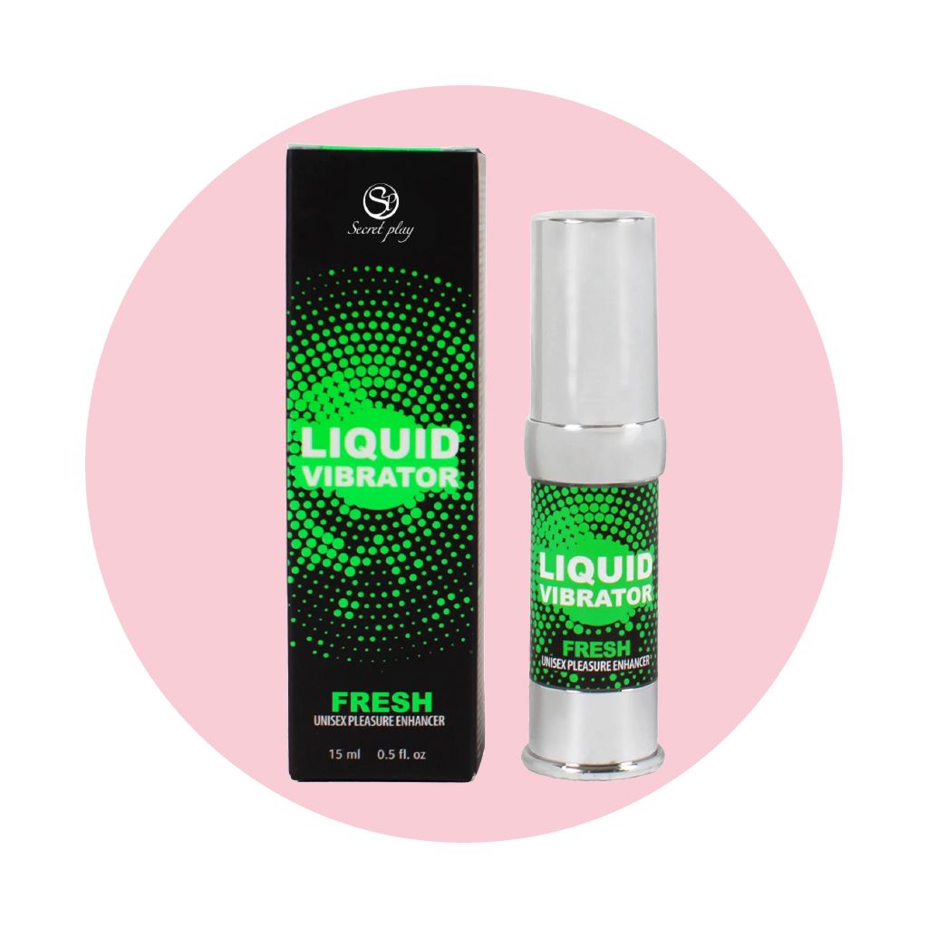 Secret Play - Fresh Stimulerende Unisex Gel Liquid Vibrator - 15 ml