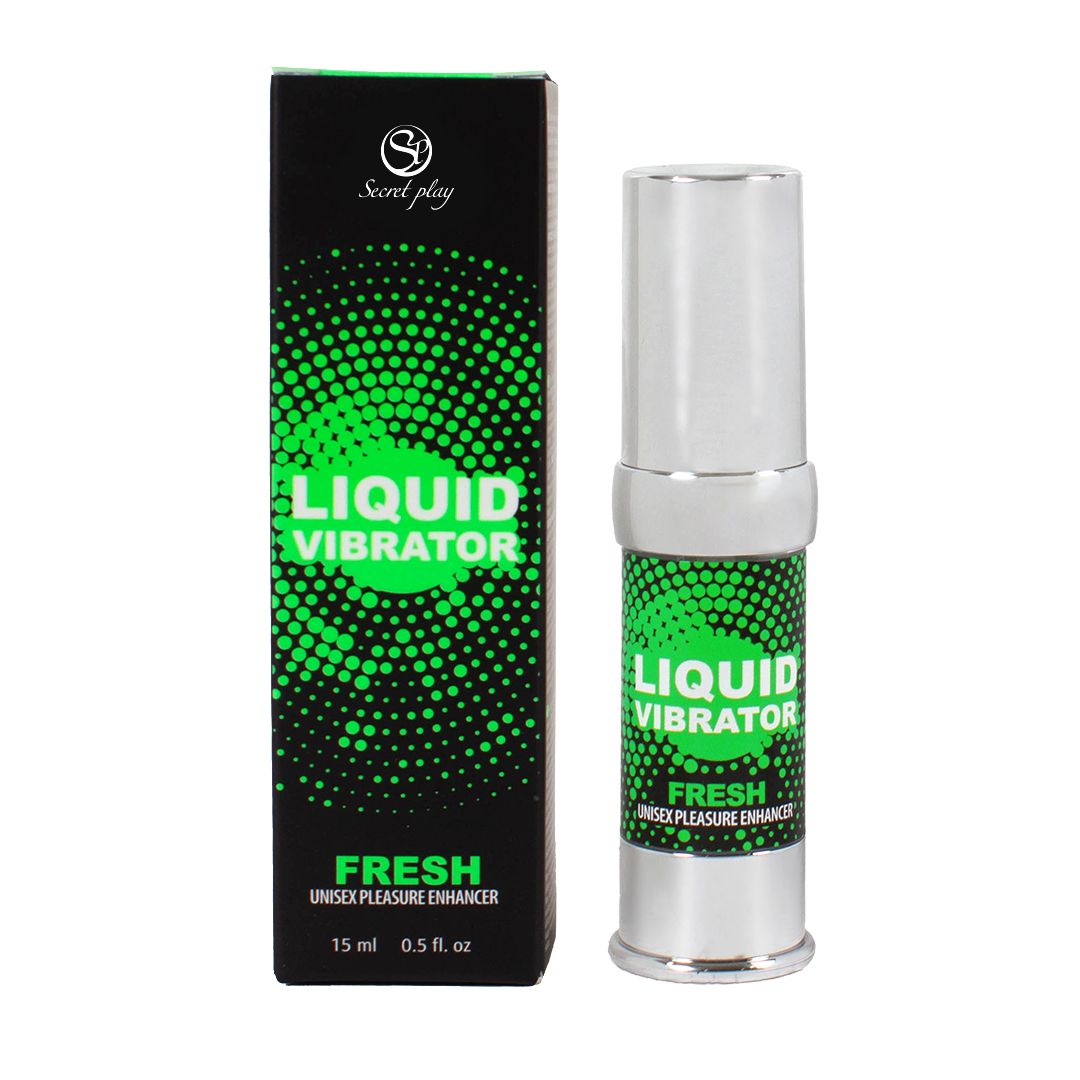 Secret Play - Fresh Stimulerende Unisex Gel Liquid Vibrator - 15 ml foto 2