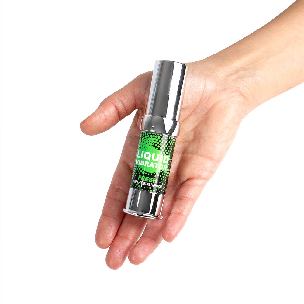 Secret Play - Fresh Stimulerende Unisex Gel Liquid Vibrator - 15 ml foto 4