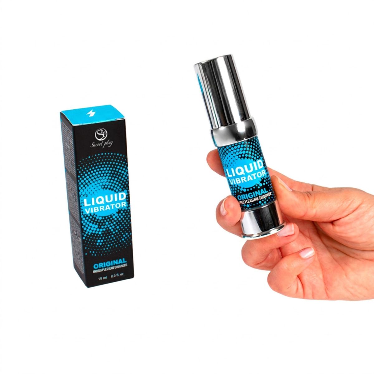 Secret Play - Stimulerende Unisex Gel Liquid Vibrator - 15 ml foto 3