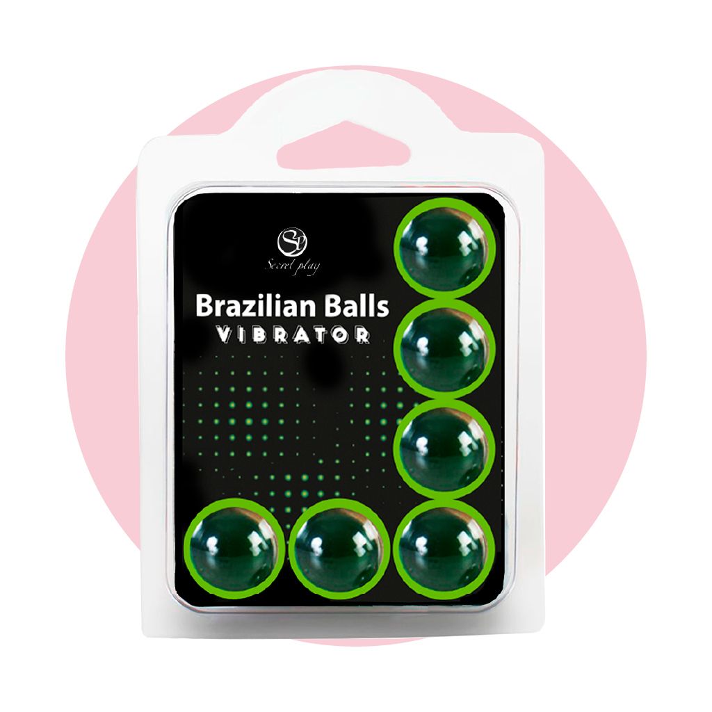 Secret Play - Brazilian Balls Vibration Effect - 6 Massage Balls